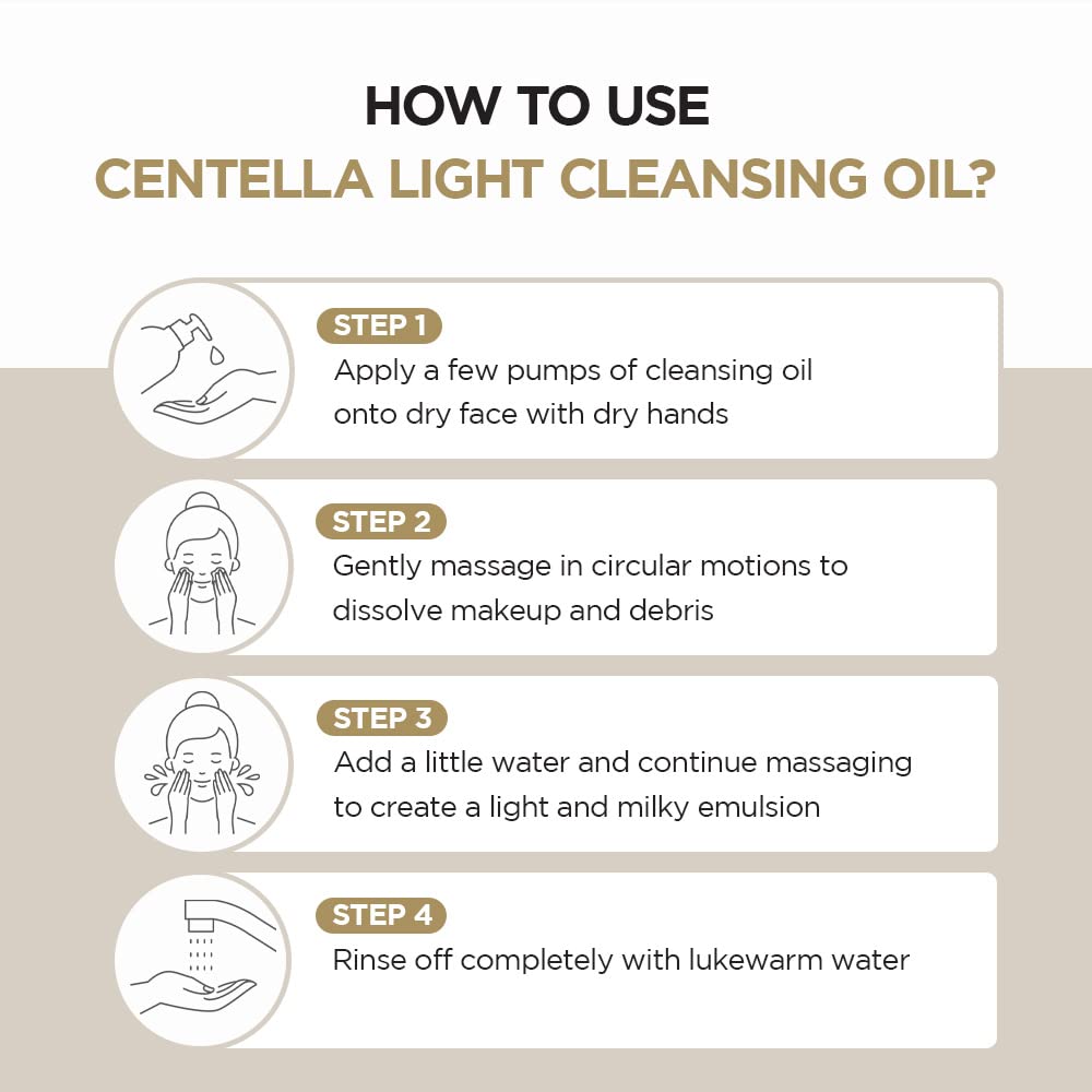 SKIN 1004 - Aceite limpiador Madagascar Centella Light Cleansing Oil (Edición Corea) 200ml