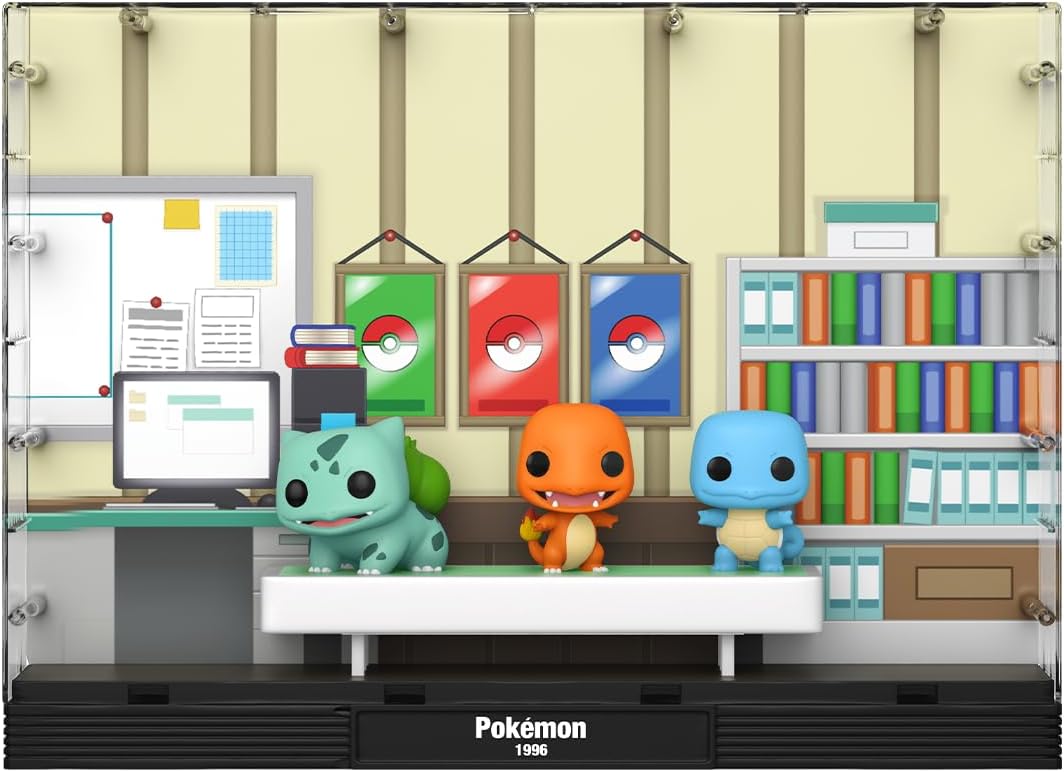 Funko Pop Momentos de lujo: Pokemon - Bulbasaur, Charmander, Squirtle