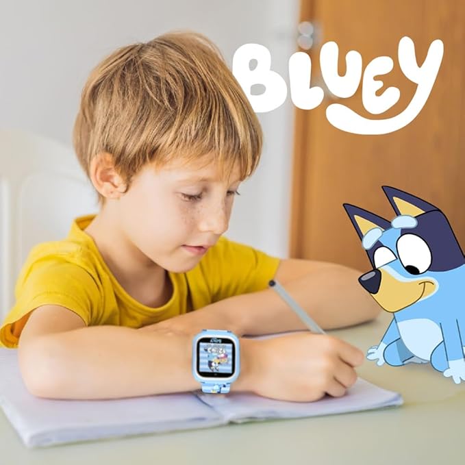 Bluey – Reloj inteligente para niños con cámara, juegos y podómetro