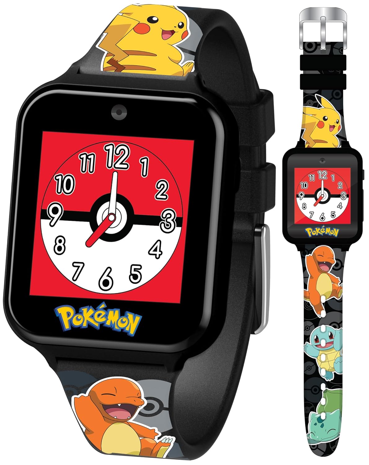 Reloj Inteligente Pokémon para Niños | Cámara, Pantalla Táctil y Grabadora