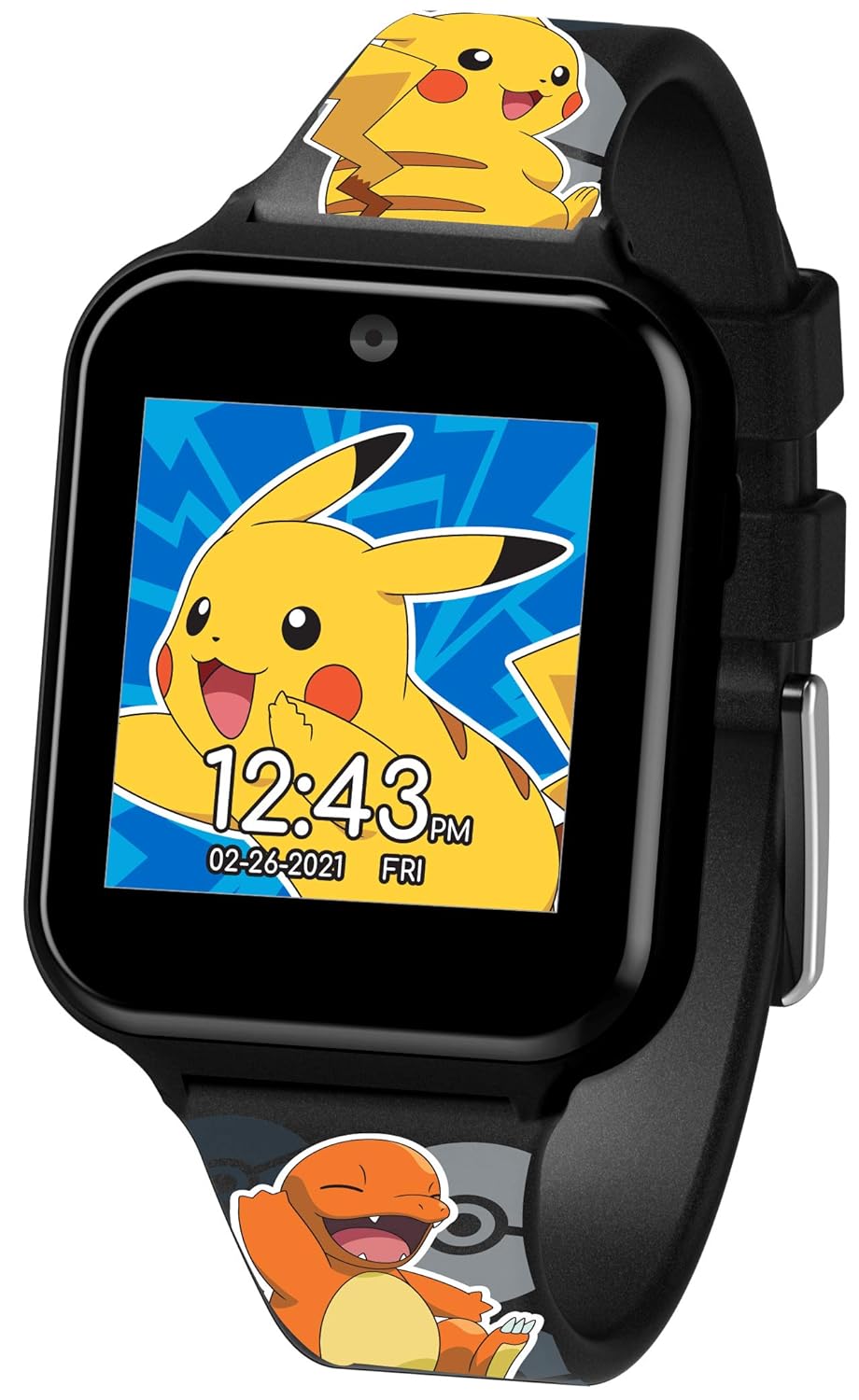 Reloj Inteligente Pokémon para Niños | Cámara, Pantalla Táctil y Grabadora