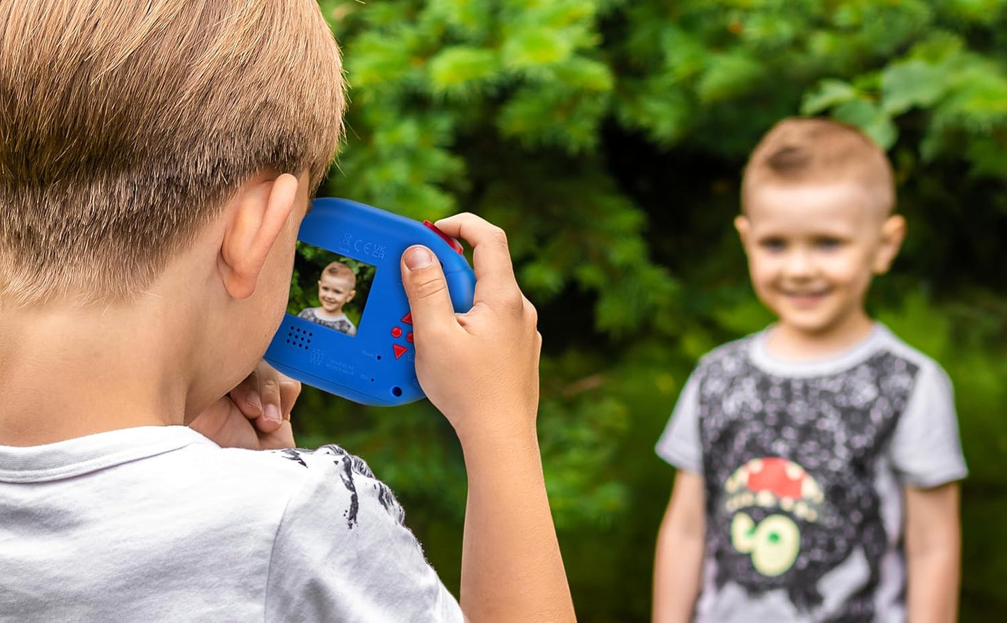Cámara Digital Paw Patrol Para Niños c/ tarjeta SD, Con Video Y Calcomanías