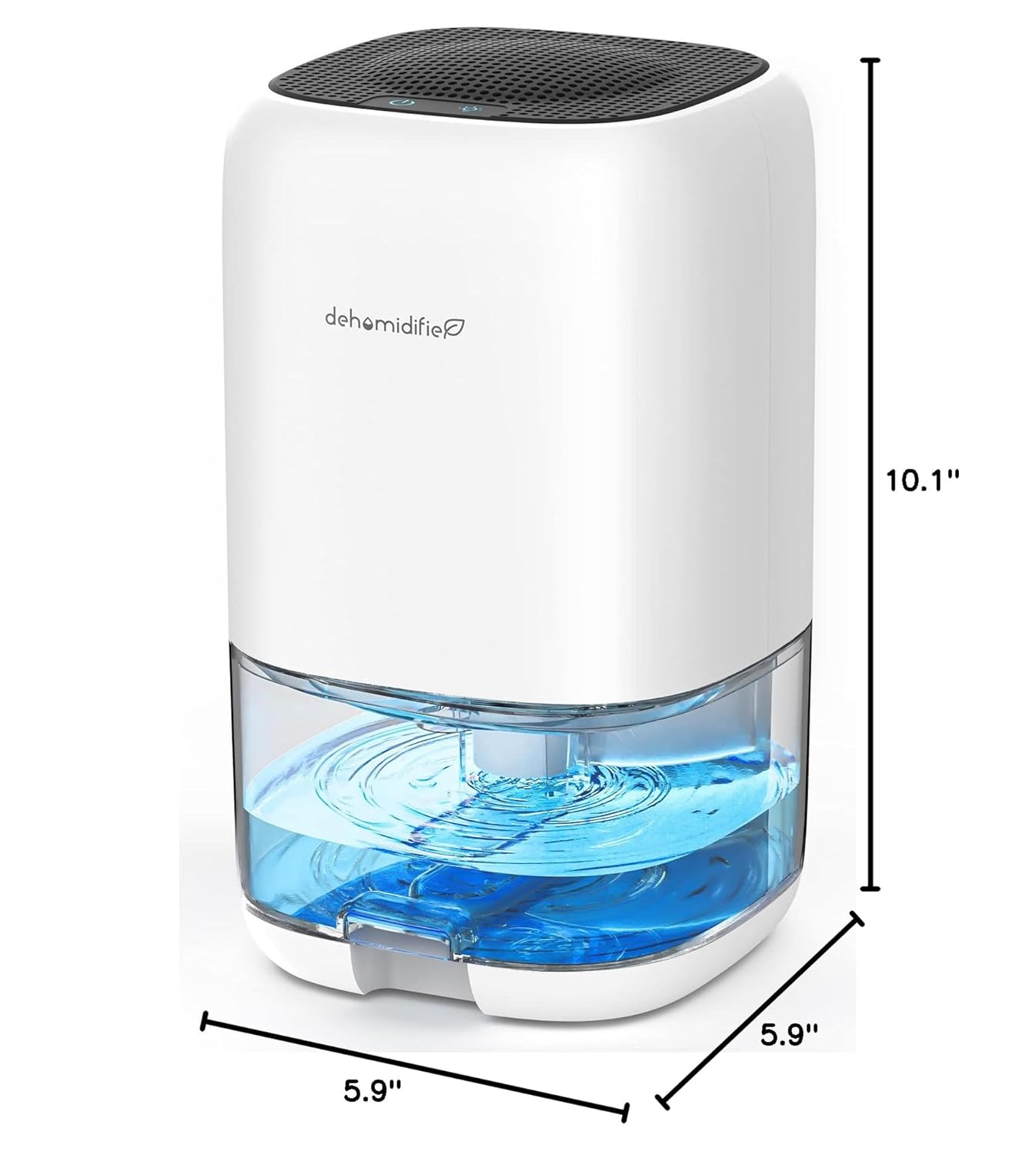 Deshumidificador Compacto TABYIK – 35 oz (1 Lt), Cobertura 26 m²