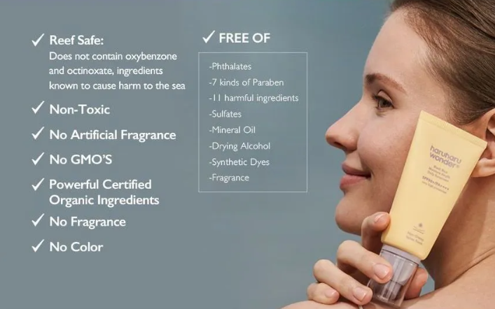 Haruharu wonder Black Rice Moisture Airyfit Sunscreen 50ml – Protector Solar FPS 50+ PA++++ con Arroz Negro