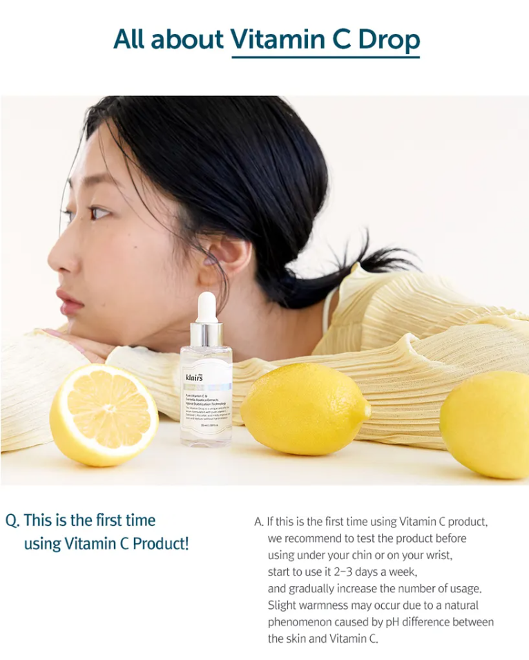 Dear, Klairs – Sérum Facial Freshly Juiced Vitamin Drop (35ml)
