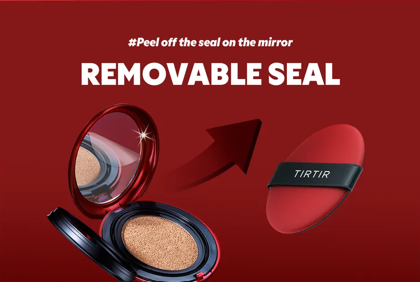 TIRTIR - Base de Maquillaje Estilo Cushion con Protector Solar Mask Fit Red Cushion Mini