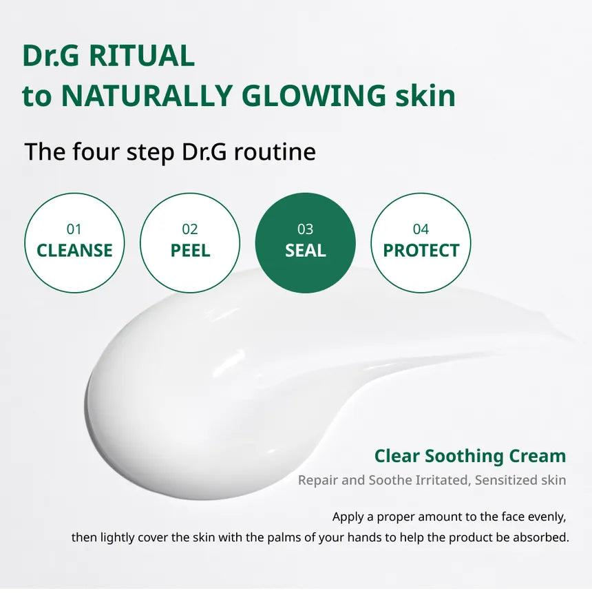 Dr.G - R.E.D Blemish Clear Soothing Cream (Crema Reparadora Calmante) (70 ml)