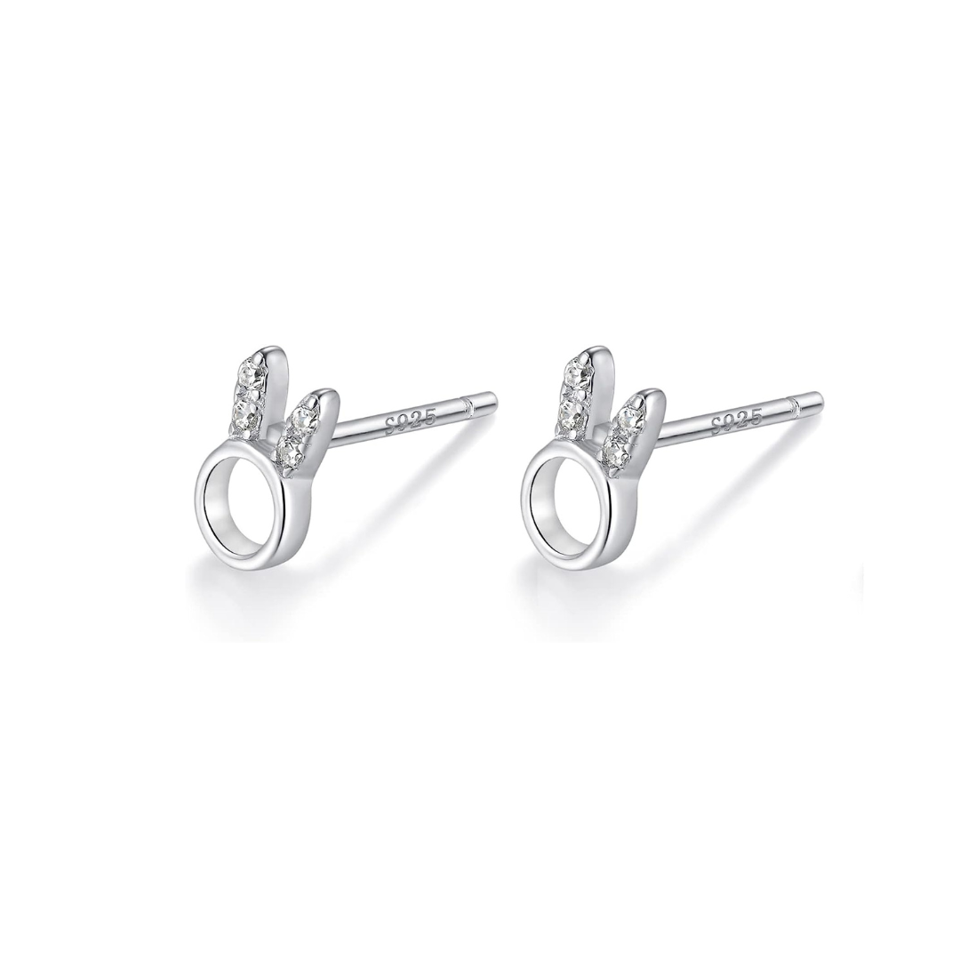 Orejas Brillantes (plata 925) [prt-1]