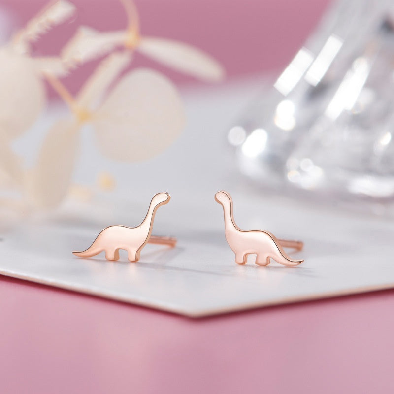 Aretes Dinosaurio (plata 925) [prt-132]