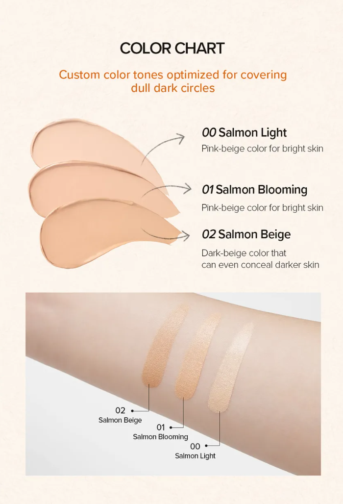 SKINFOOD - Corrector de ojeras en crema Salmon Dark Circle Concealer Cream [prt-184]