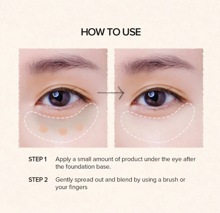 SKINFOOD - Corrector de ojeras en crema Salmon Dark Circle Concealer Cream [prt-184]