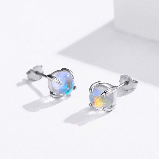 Piedra lunar (Plata 925) [prt-20]