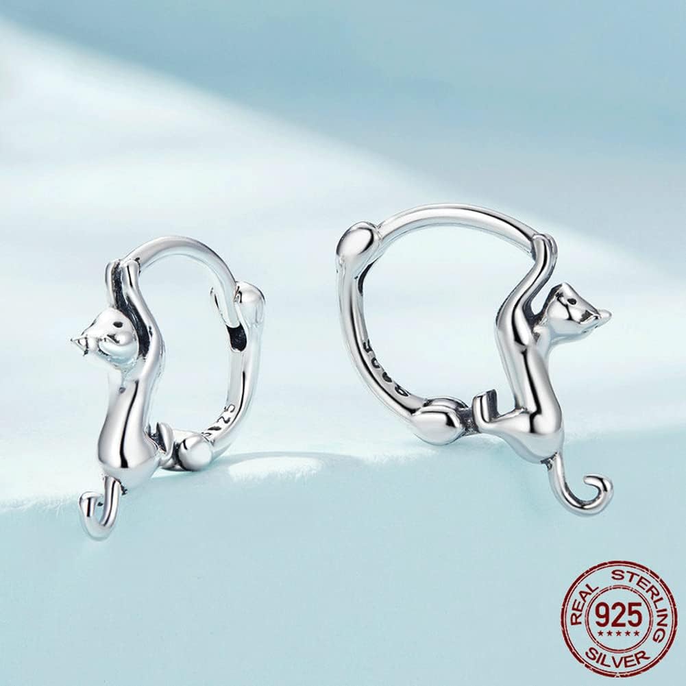 Gatito estirado (Plata 925) [prt-26]