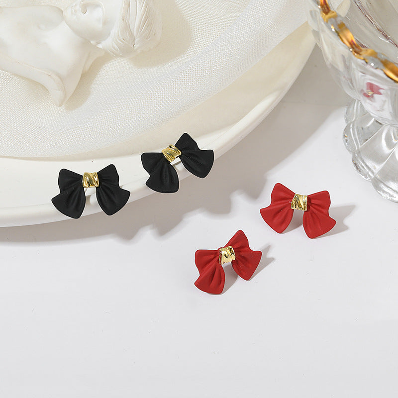 Aretes Moños Chic (plata 925) [prt-154]