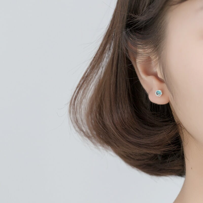 Aretes Bruma Brillante (plata 925) [prt-116]