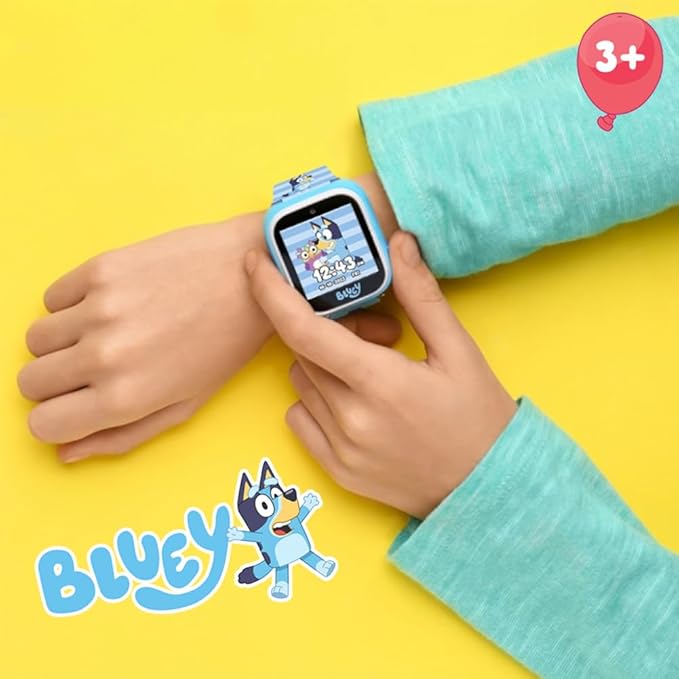 Bluey – Reloj inteligente para niños con cámara, juegos y podómetro