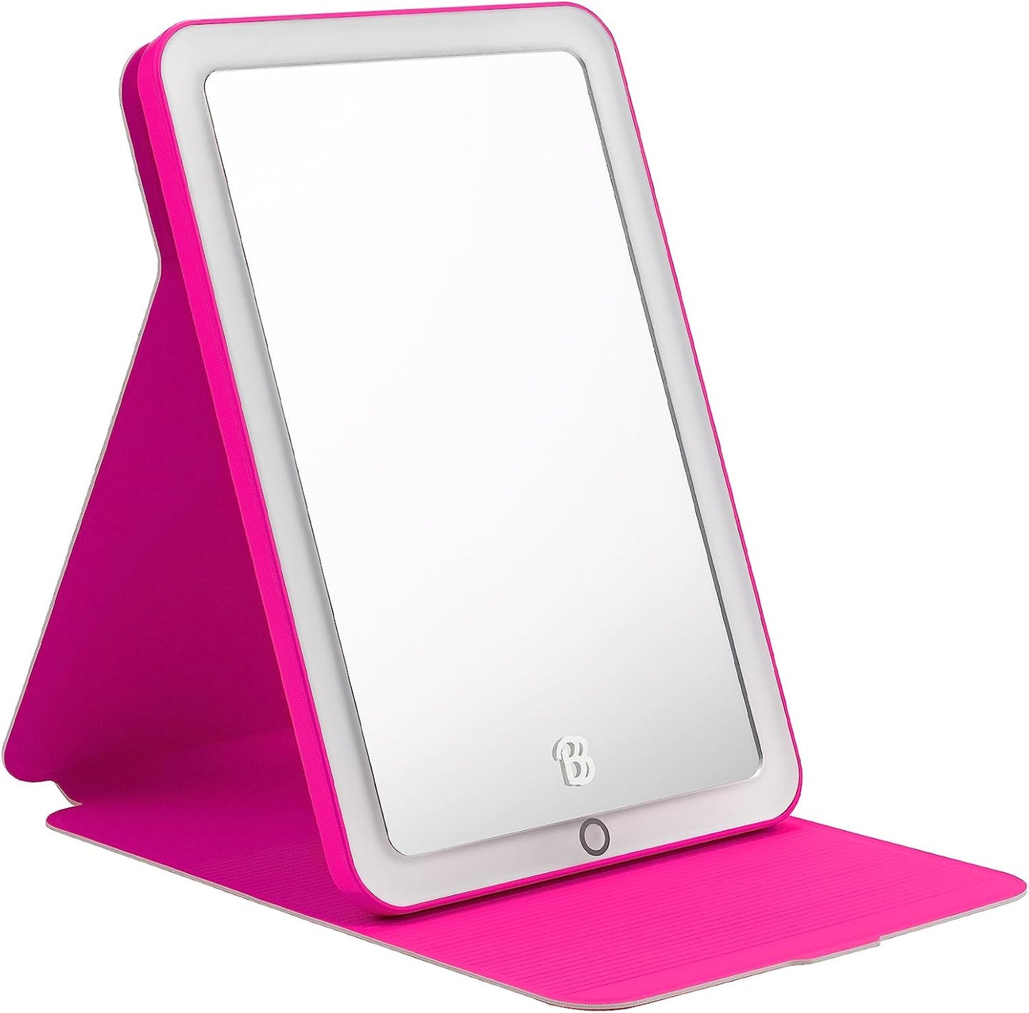 Espejo Barbie Portable C/ Luz, Batería Recargable C/ Soporte