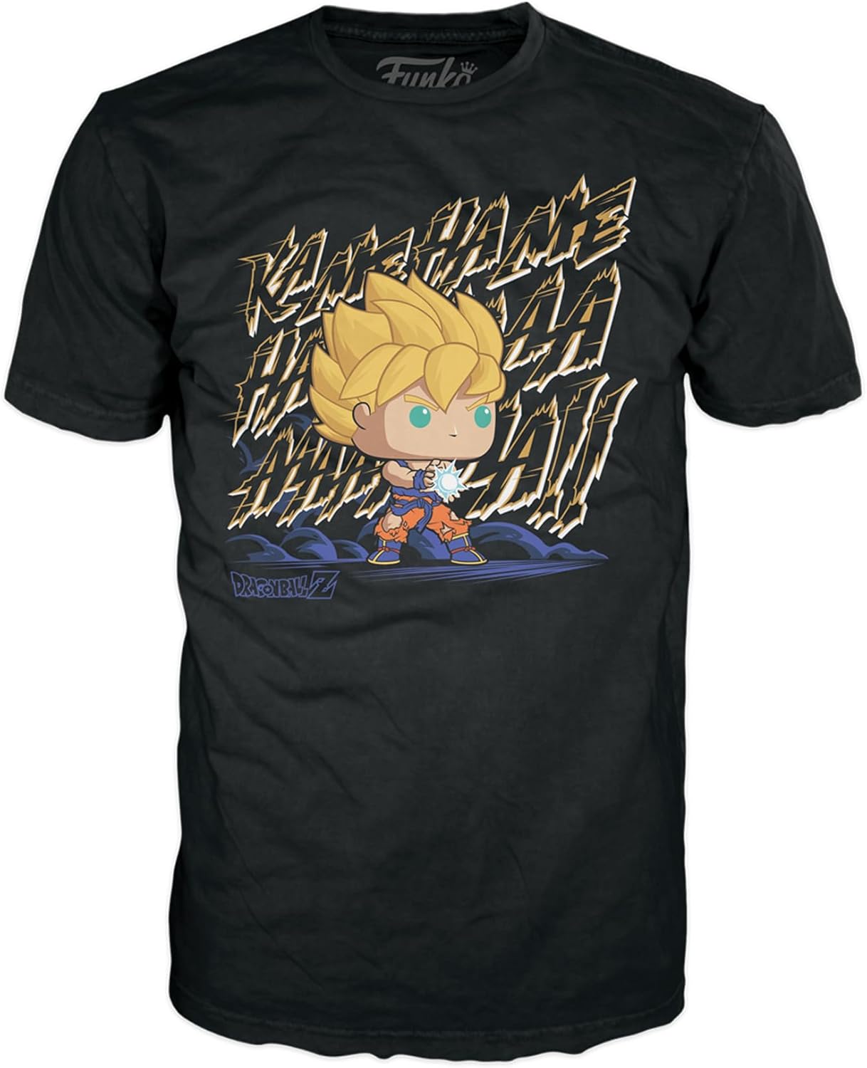 Funko Pop! Polo en caja: Dragon Ball Z - Goku Kame Hame Ha! Talla S