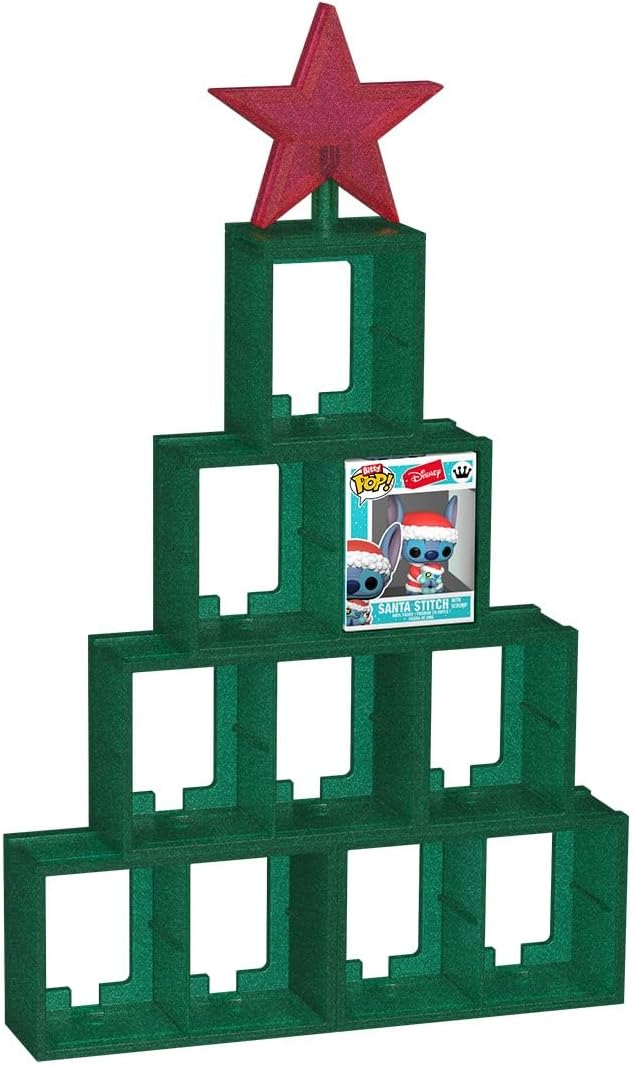 Funko Pop! Stitch Holiday, Calendario de festividades (cuenta regresiva), 24 mini figuras de vinilo Bitty Pop!