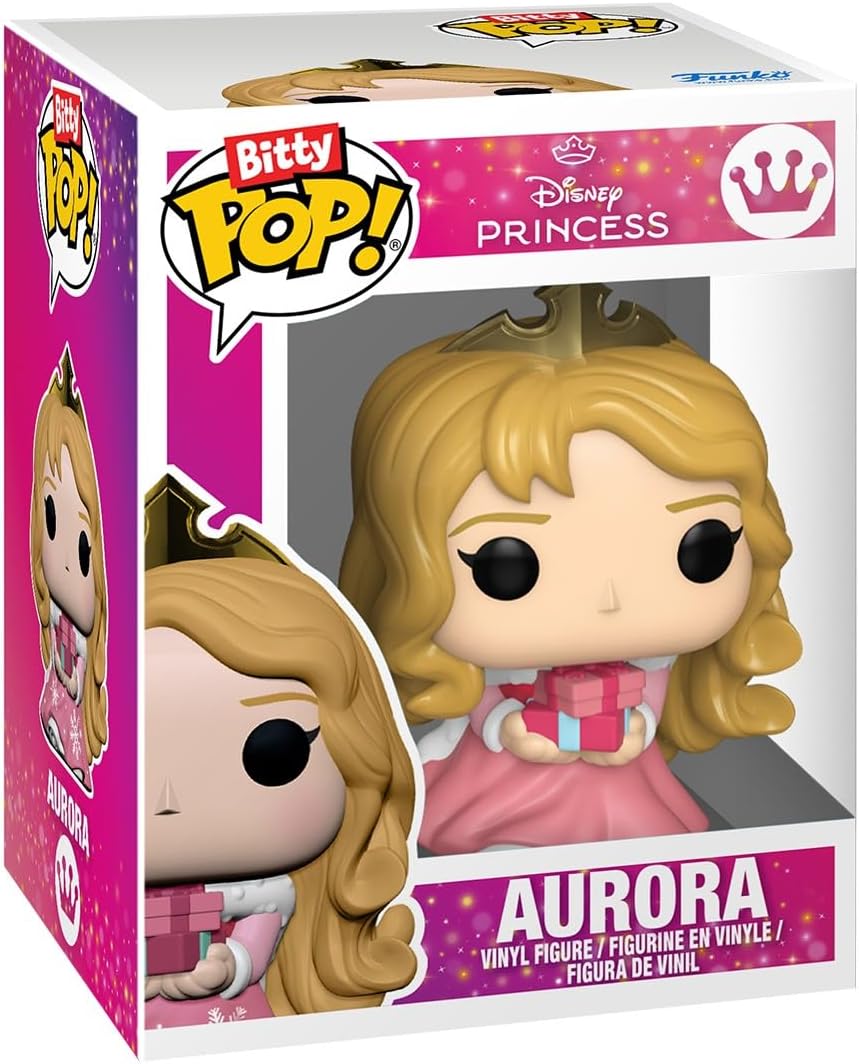Funko Pop! Princesas Disney – Calendario de adviento (cuenta regresiva), 24 mini figuras de vinilo Bitty Pop!