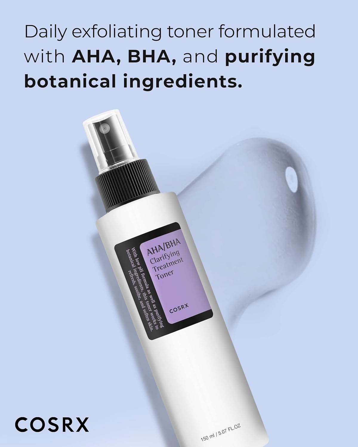 COSRX - Toner Aha/bha Tratamiento Clarificante 150ml