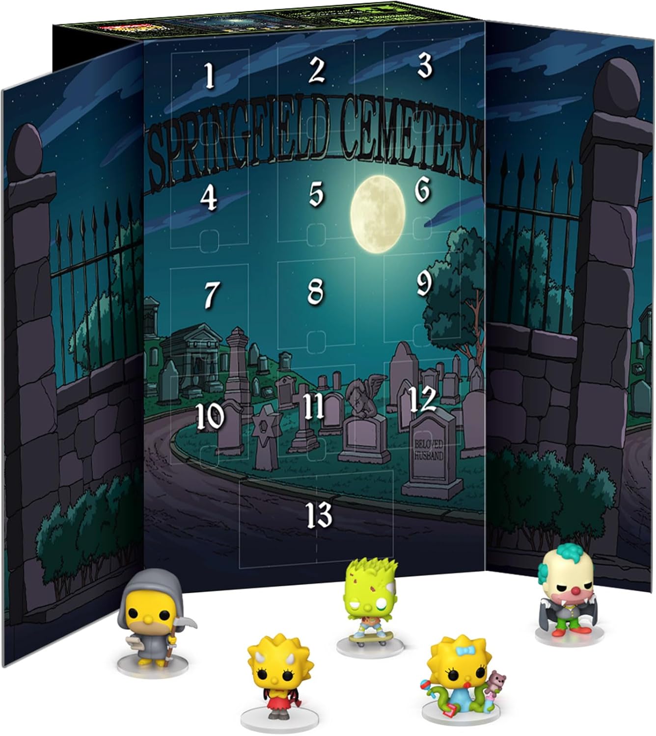 Calendario de Adviento: Los Simpson: La Casita del Horror - Cuenta Regresiva de 13 Días