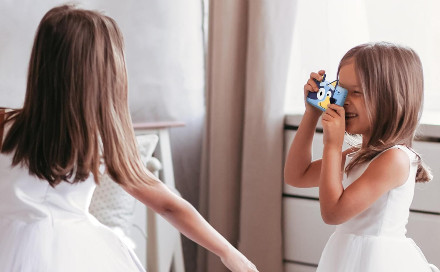 Cámara Digital Bluey Para Niños, Con Video Y Calcomanías