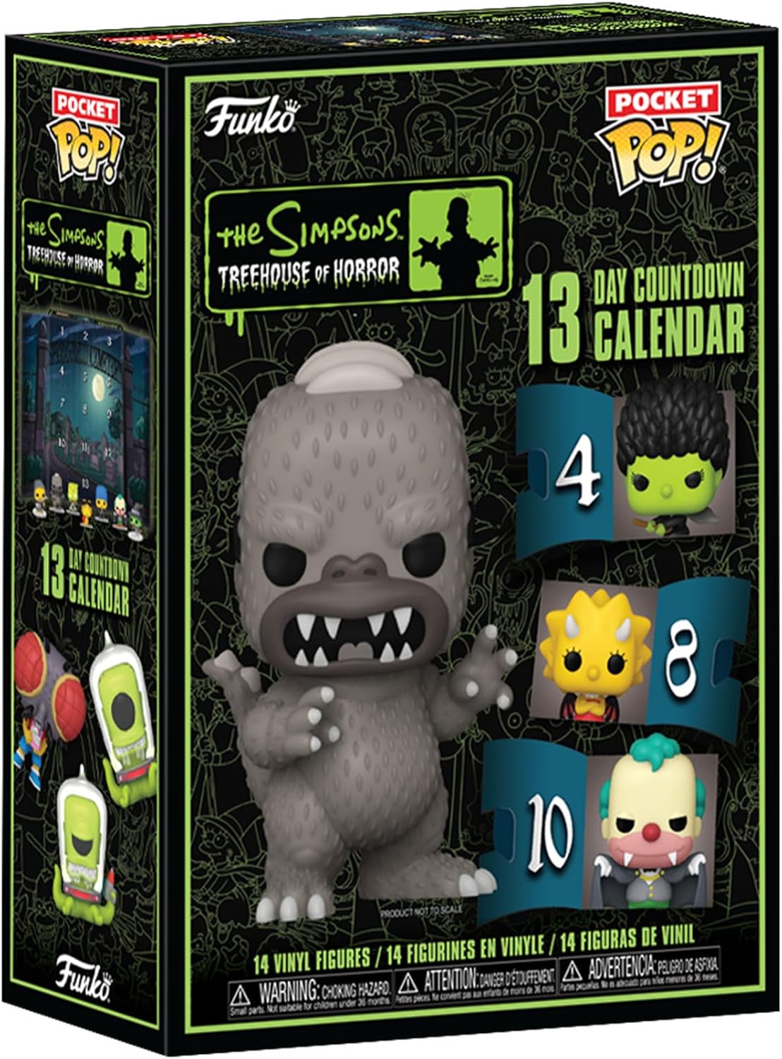Calendario de Adviento: Los Simpson: La Casita del Horror - Cuenta Regresiva de 13 Días