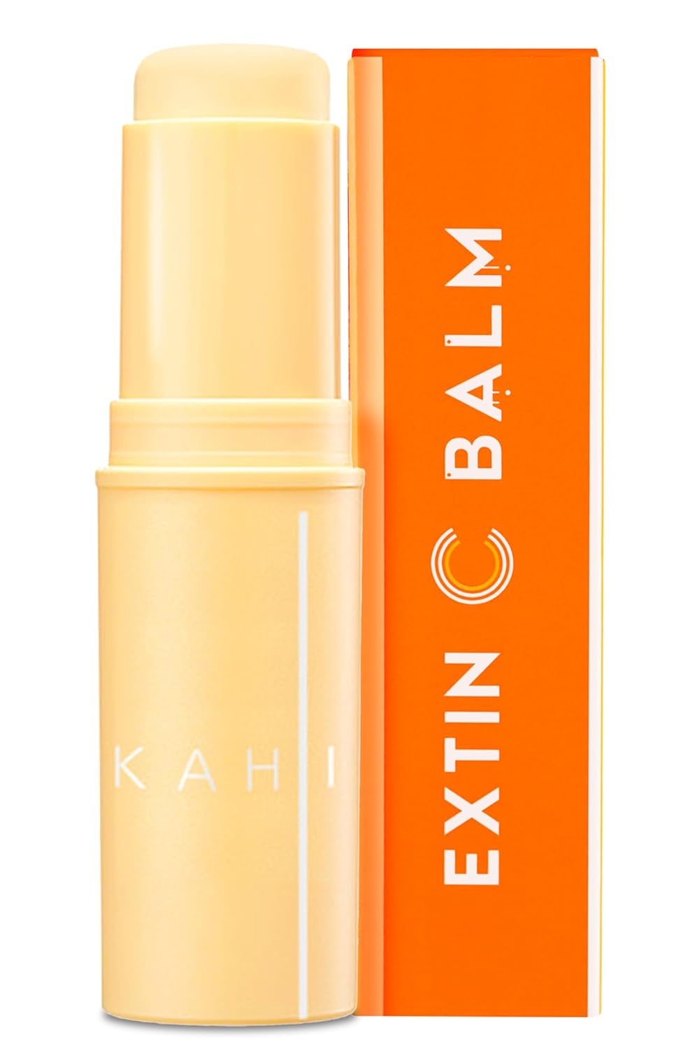 KAHI Extin C Bálsamo Facial Hidratante - Barra Hidratante con Vitamina C y Bálsamo de Maquillaje Multiusos | Bálsamo Inicial y Finalizador para Iluminar la Piel y Reducir Líneas Finas