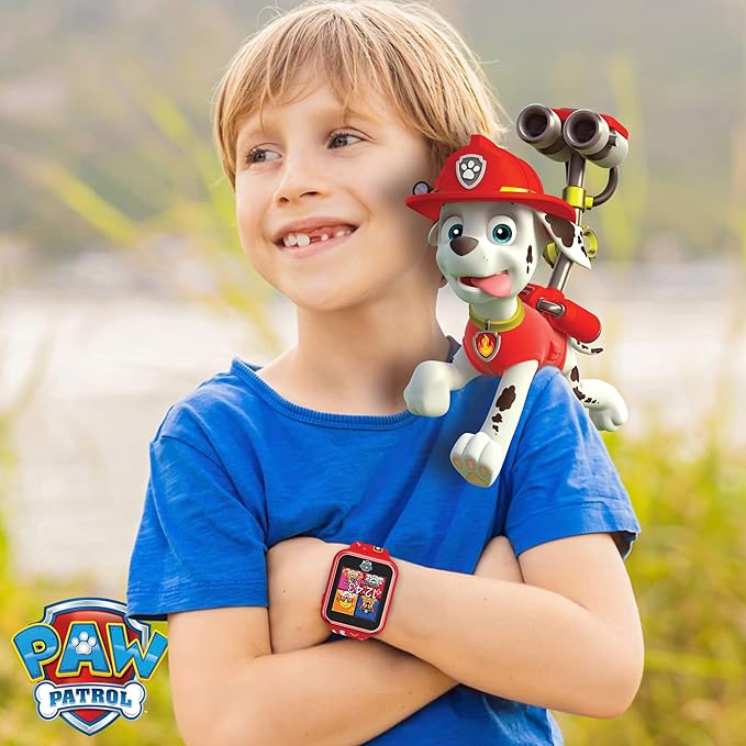 Paw Patrol – Reloj Inteligente para Niños con Pantalla Táctil, Cámara, Juegos, Podómetro y Alarma