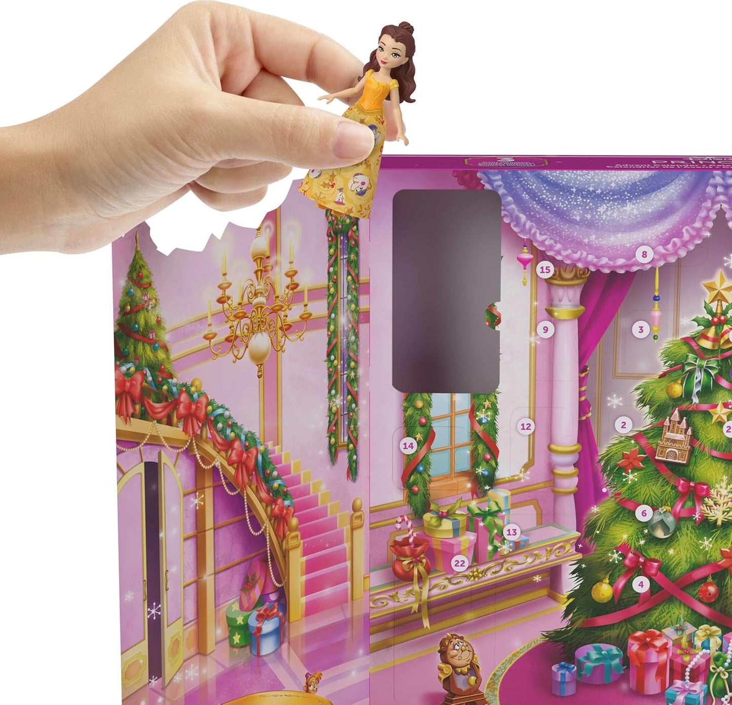 Calendario de Adviento Mattel - Disney Princess con 24 Sorpresas