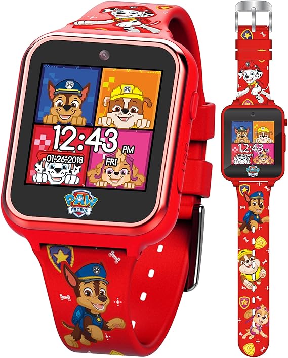 Paw Patrol – Reloj Inteligente para Niños con Pantalla Táctil, Cámara, Juegos, Podómetro y Alarma
