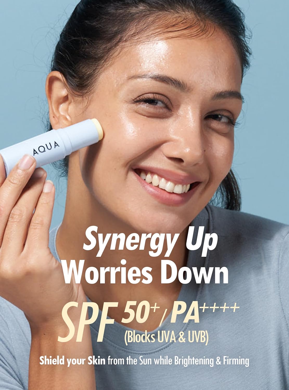 KAHI Aqua Balm Stick - Bálsamo Aqua Balm Stick hidratante ligero, protector solar, ilumina la piel (9ml)