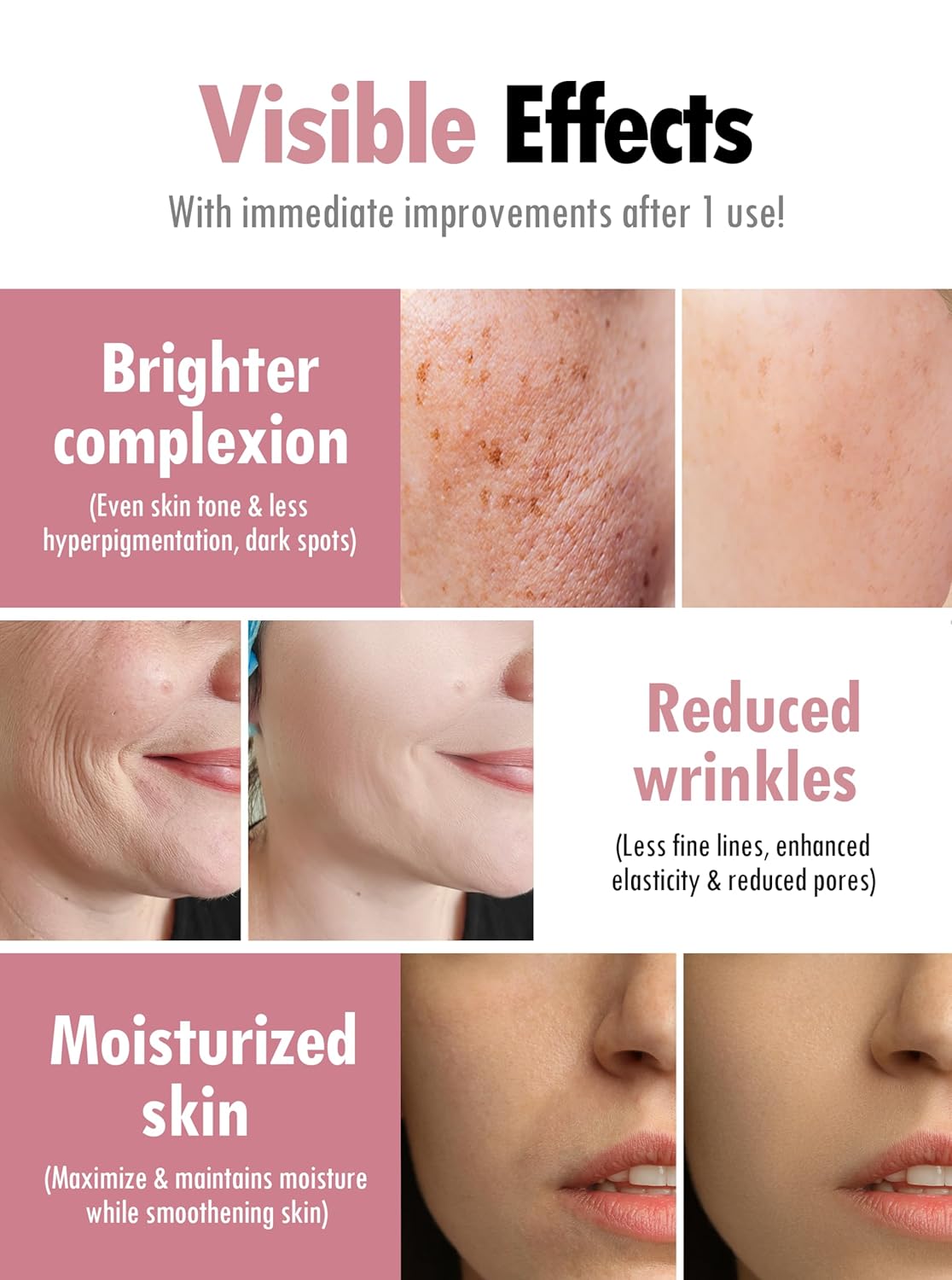 KAHI Wrinkle Bounce Skin Fit Blending Korean Essence - Hidratante Facial Diario para Piel Seca y Mixta | Esencia Hidratante para el Cuidado Facial para Mujeres y Hombres (30 ml)