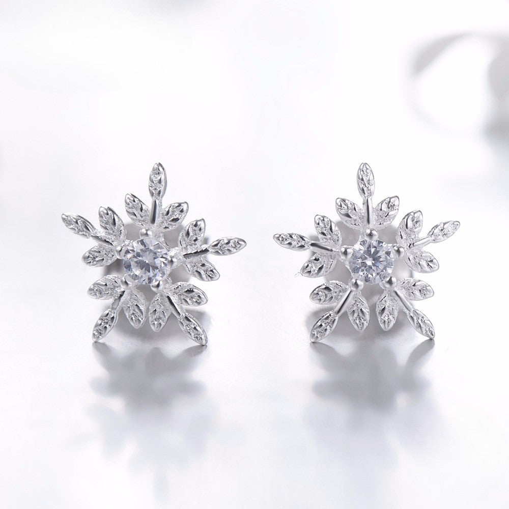 Aretes Copito de Invierno (plata 925) [prt-125]