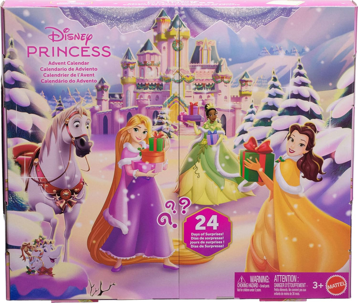 Calendario de Adviento Mattel - Disney Princess con 24 Sorpresas