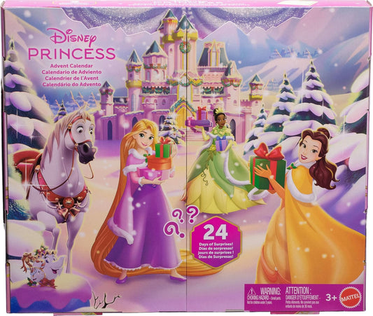 Calendario de Adviento Mattel - Disney Princess con 24 Sorpresas