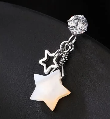 Aretes Brillo Estrellado (plata 925) [prt-87]