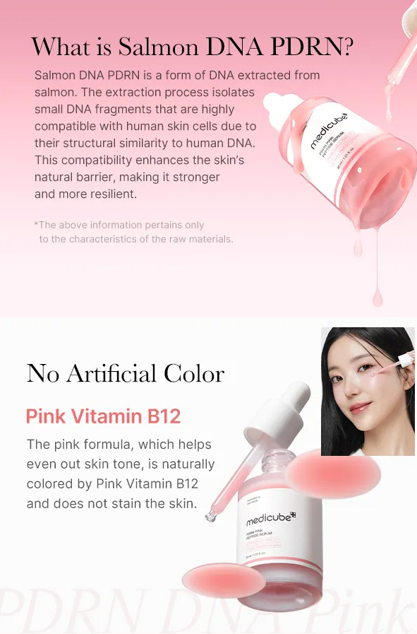Medicube - PDRN Pink Peptide Serum – Sérum Antiedad con PDRN y Péptidos (30ml)