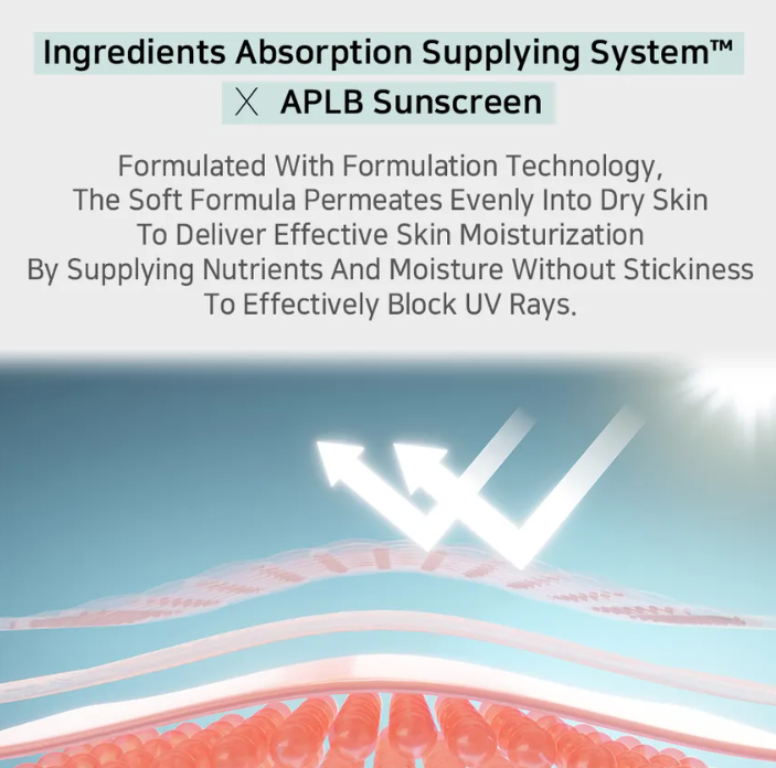 APLB Protector Solar con Glutatión y Niacinamida SPF50+ PA++++ [prt-245]