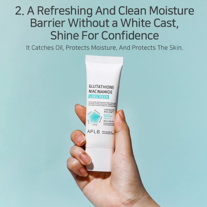 APLB Protector Solar con Glutatión y Niacinamida SPF50+ PA++++ [prt-245]