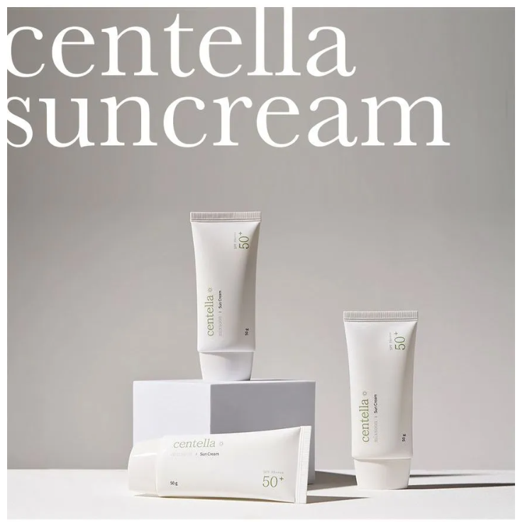 Mixsoon Centella Sun Cream – Protector Solar FPS 50+ PA++++ con Centella Asiática [prt-248]