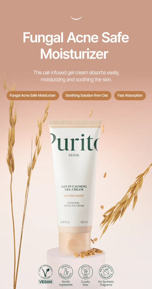 Purito SEOUL Oat-In Calming Gel Cream 100ml – Crema Facial Calmante en Gel con Avena