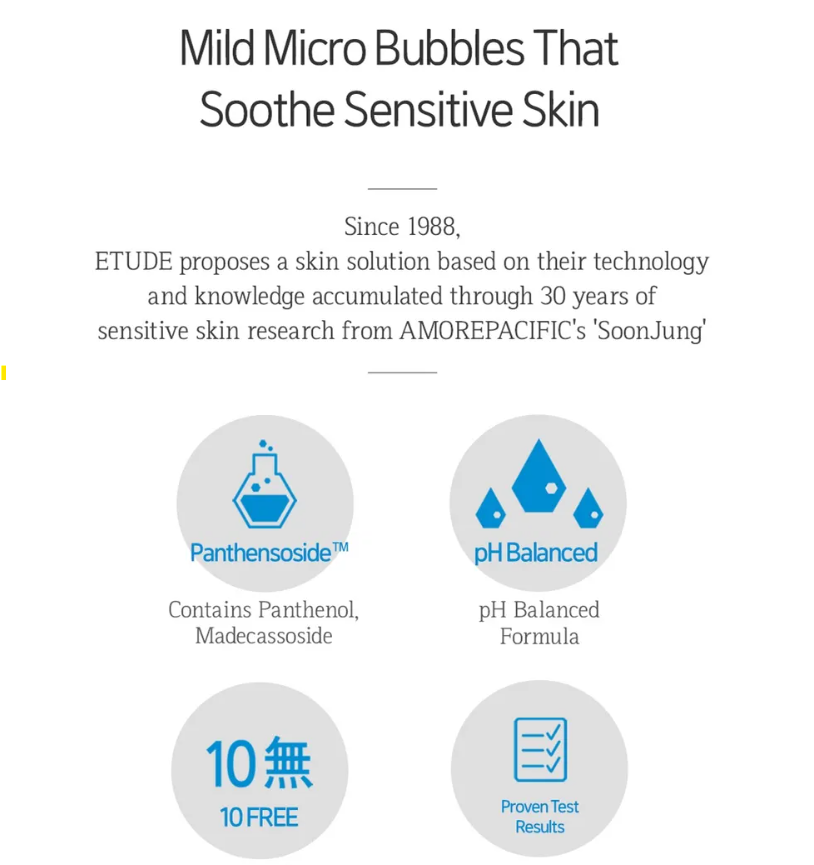 ETUDE – Soon Jung Whip Cleanser - Limpiador (150ml)