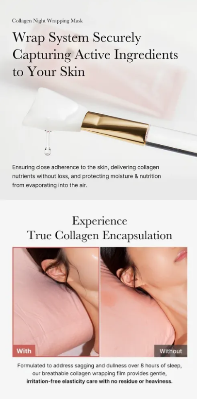 Medicube – Mascarilla Envolvente Nocturna de Colágeno (Collagen Night Wrapping Mask)