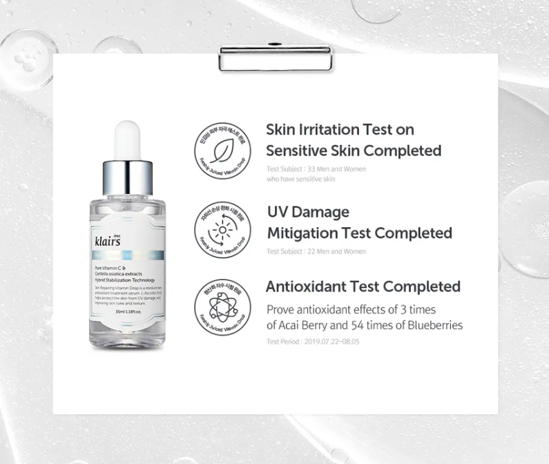 Dear, Klairs – Sérum Facial Freshly Juiced Vitamin Drop (35ml)