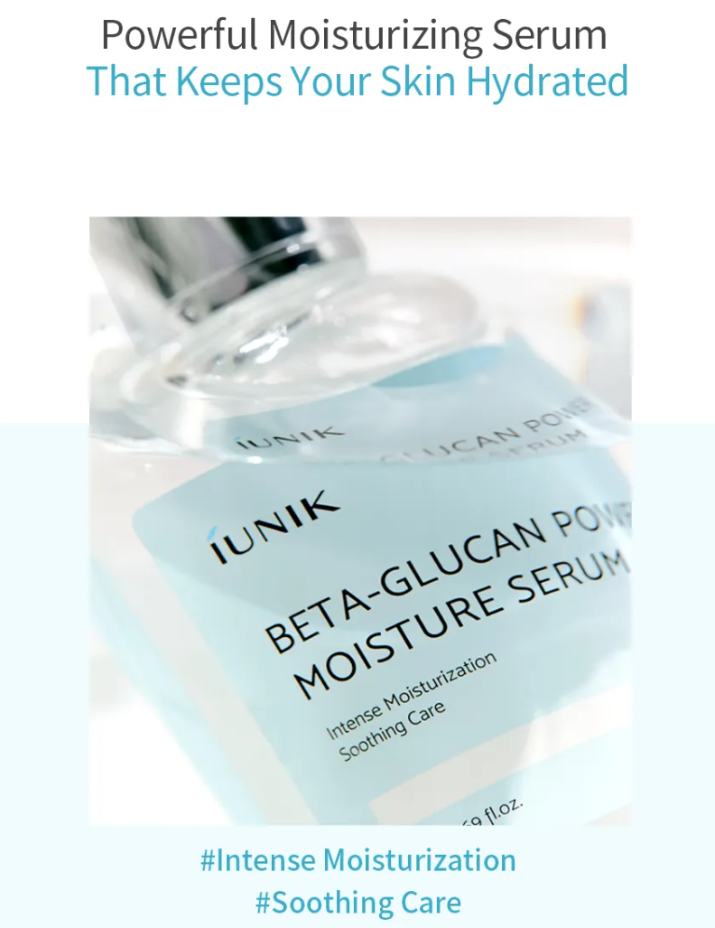 iUNIK – Sérum Facial Beta-Glucan Power Moisture Serum