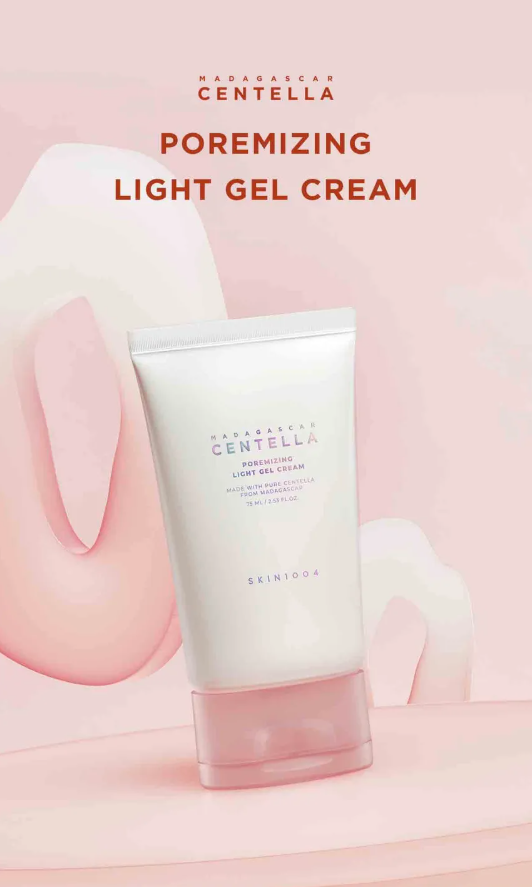 SKIN1004 Madagascar Centella Poremizing Light Gel Cream – Crema Gel Hidratante Ligera Minimizadora de Poros