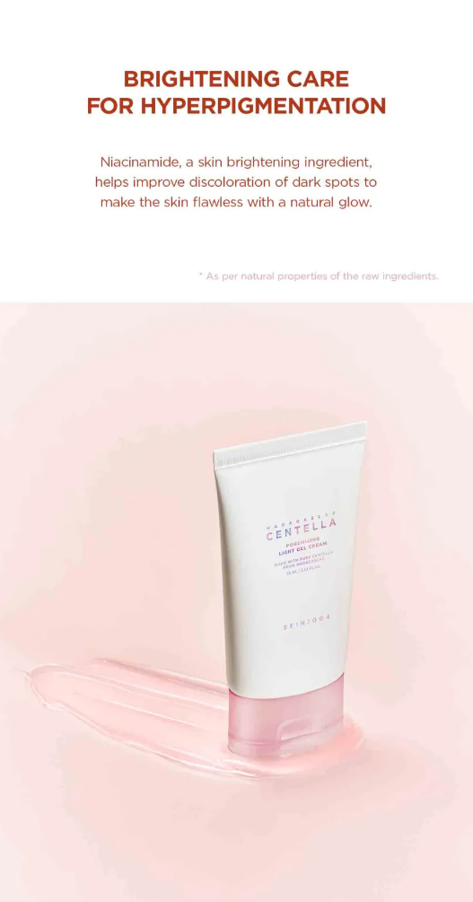 SKIN1004 Madagascar Centella Poremizing Light Gel Cream – Crema Gel Hidratante Ligera Minimizadora de Poros