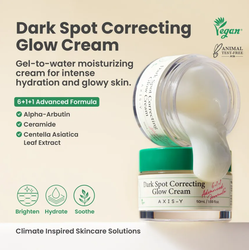 AXIS-Y – Crema Dark Spot Correcting Glow Cream (50ml)